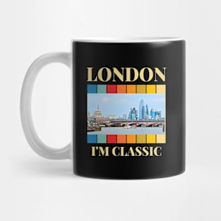 St. Pauls  Southbank London skyline Blackfriars Mug
